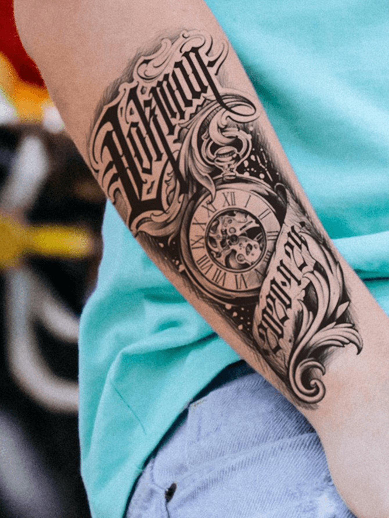 Tribal Men’s Temporary Tattoo Sticker